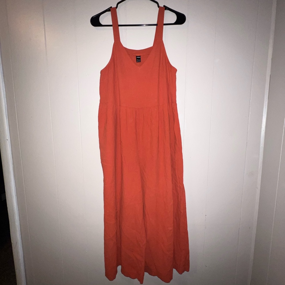 SHEIN rust colored jumpsuit